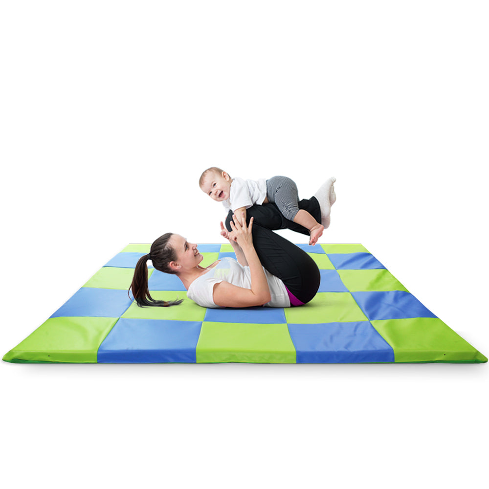 Memory Foam Soft Cushioned Patchwork Baby and Toddler Activity Play Ma –  Weizzer Toys